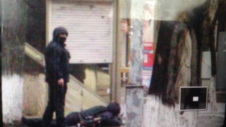 Снайперисти в центъра на Киев.