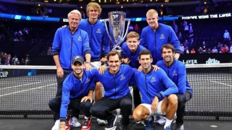 Зверев и организаторът на надпреварата Роджър Федерер вдигат титлата за втори път, докато за Григор Димитров и останалите участници в тима на Европа - Новак Джокович, Давид Гофен и Кайл Едмънд отличието е първо.