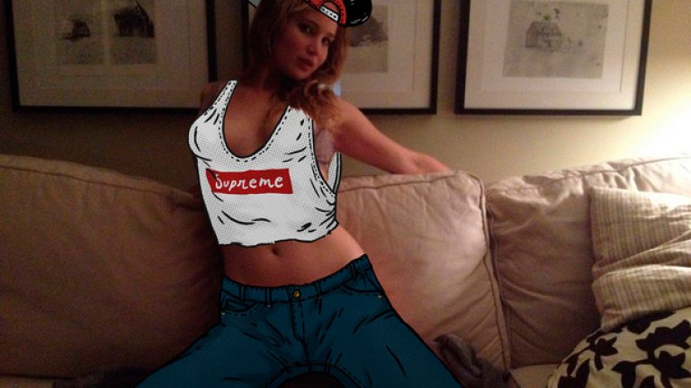 С тези дрехи обаче изглежда не по-малко секси