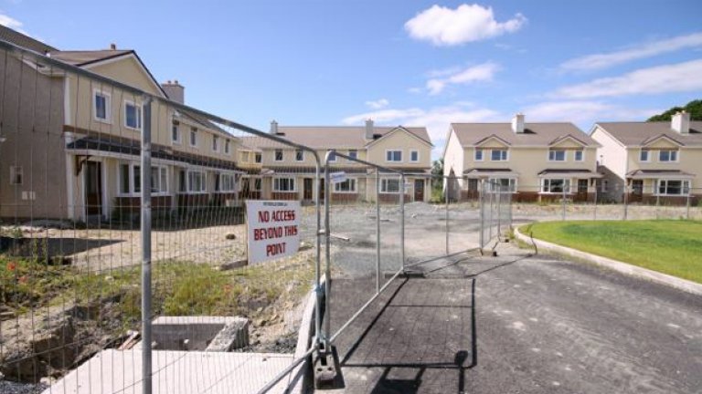 Убеждението, че имотите са равни на пари, движеше ирландския пазар на недвижими имоти... 