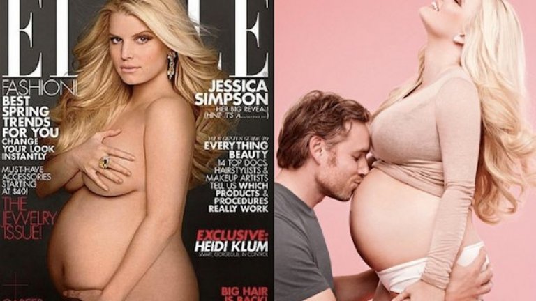Джесика Симпсън, която наскоро се появи гола и бременна на корицата на Elle, бе бомбардирана с въпроси за своите репродуктивни планове в продължение на цяло десетилетие - а е едва на 31 години