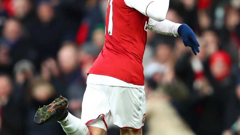 Йозил донесе победата на Арсенал