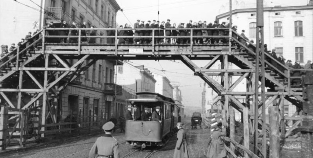 Polen, Ghetto Litzmannstadt, Brücke