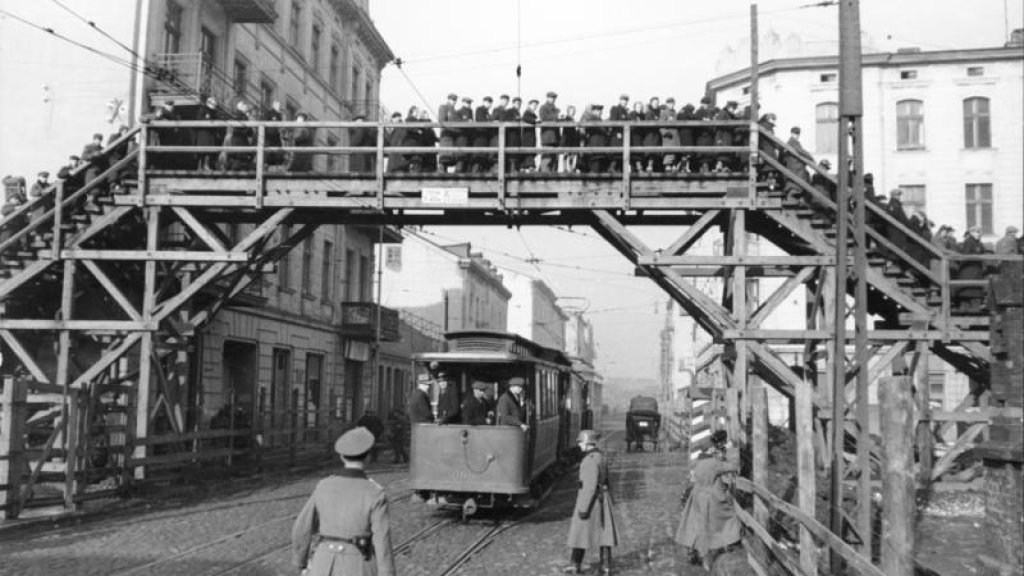 Polen, Ghetto Litzmannstadt, Brücke