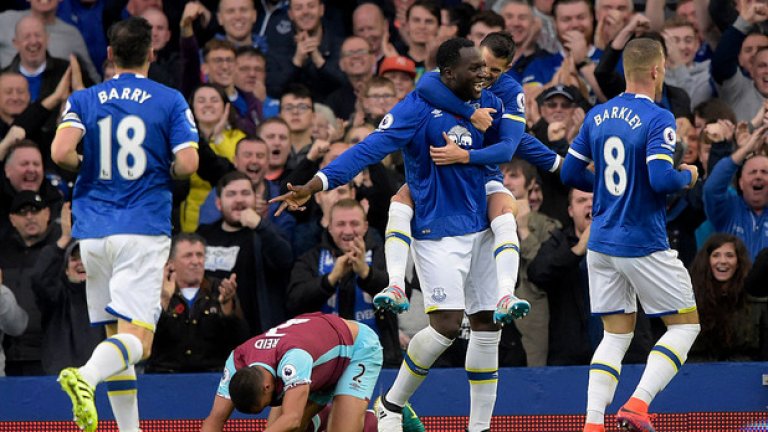 Евертън запази 6-о място в класирането с 18 точки, докато Уест Хям е 16-и с 10 точки.