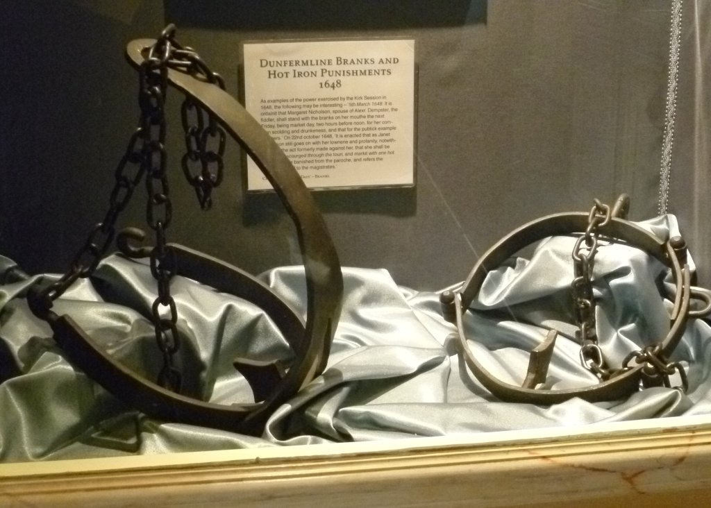 Scottish_branks_(scold's_bridles),_Abbot_House_Dunfermline