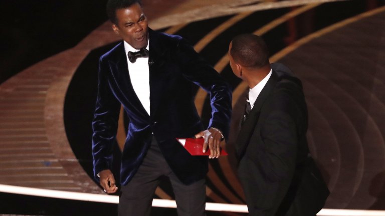 Актьорът след това се извини на Академията и на колегите си, но не и на комика, обидил съпругата му