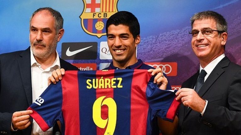 Суарес подсили Барселона през лятото.