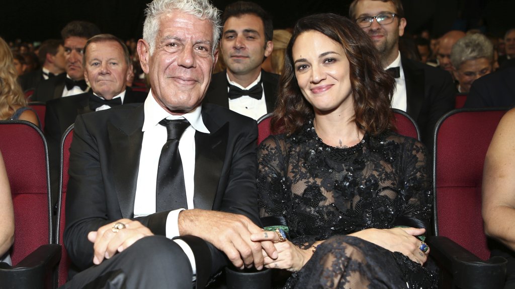 Anthony Bourdain, Asia Argento