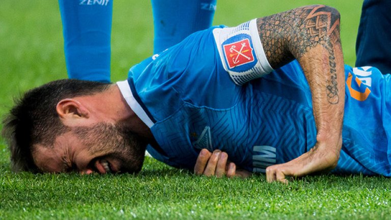 Дани (Португалия). Един от най-уважаваните легионери в руското първенство получи тежка контузия в мача на Зенит срещу Спартак. Той пропусна Евро 2012 заради проблем с коляното, сега е аут и от Евро 2016 поради същата причина.