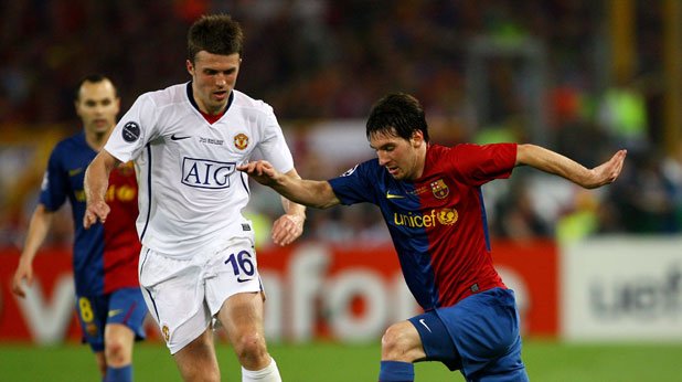 Играчите на Барселона не срещнаха проблеми срещу Манчестър Юнайтед в Рим преди две години