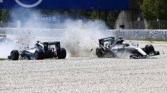 Катастрофата в Барселона допълнително ще повиши напрежението в Mercedes