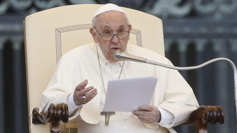 Папа Франциск неведнъж е изразявал подкрепата си за Украйна