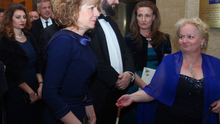 Столичният кмет Йорданка Фандъкова и астроложката Алена.