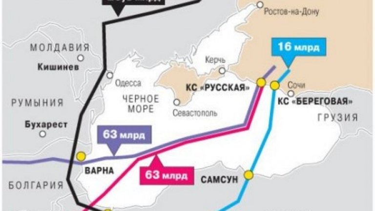 Газпром е готов да доставя в Европа по Турски поток по 47 милиарда кубически метра природен газ годишно