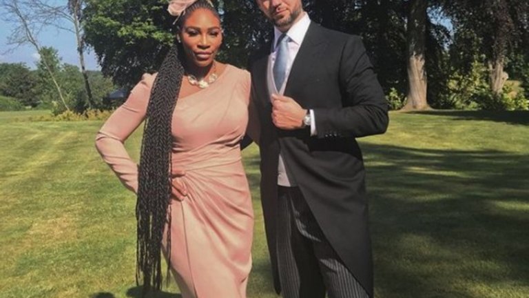 Серина Уилямс и съпругът й Алексис Оханян