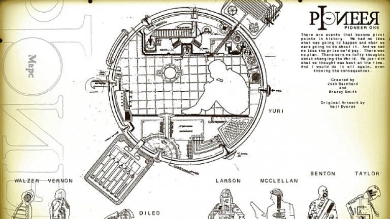 „Pioneer One” е първият ТВ сериал, финансиран изцяло с дарения на зрителите и първият създаден специално за и разпространен чрез торенти