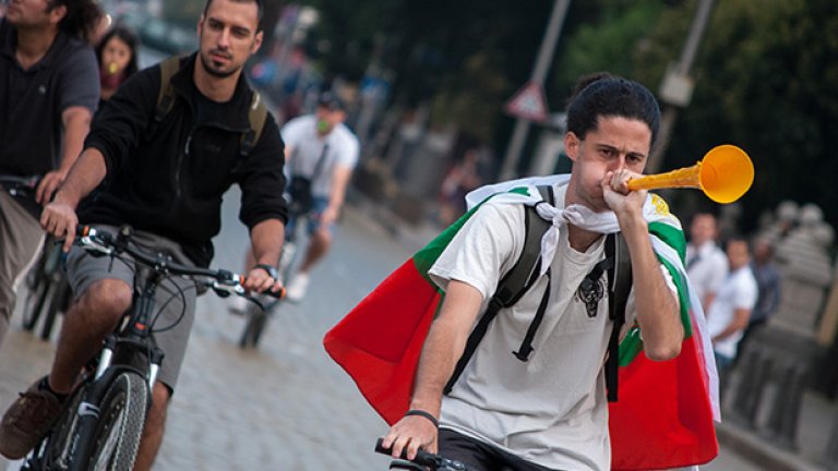 След кафето - блокади