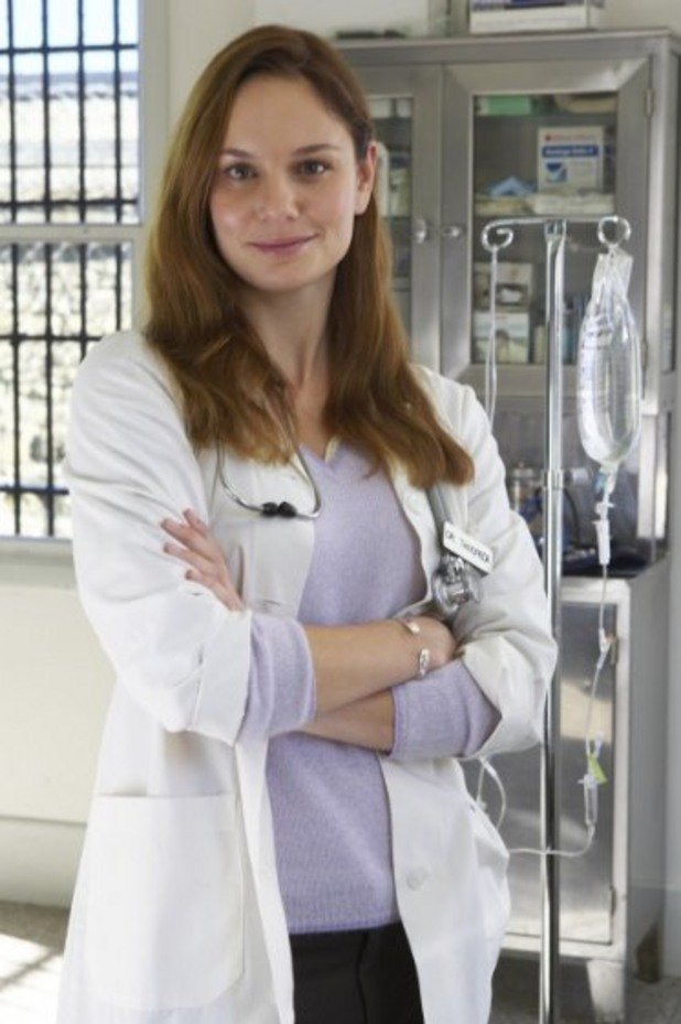 Доктор Сара Танкреди от сериала на FOX „Бягство от затвора“.