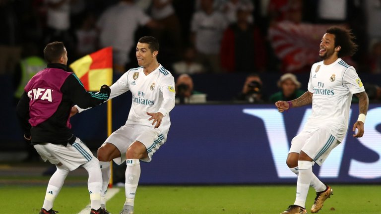 Роналдо отново беше решаващият играч за Реал и вкара победния гол