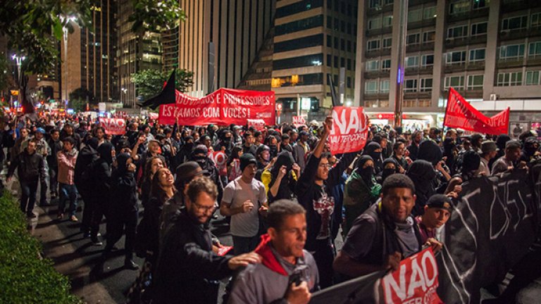 Над един милион бразилци в 50 града на страната са взели участие в протестите