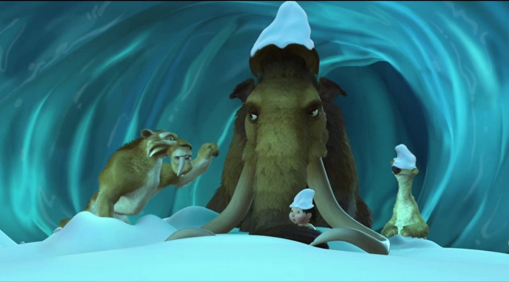 "Ледена епоха"
Всички части на "Ледена епоха" са пълноценно забавление за цялото семейство и предвид периода, в който се развива действието, са напълно подходящи за зимните празници.
С шегите, които понякога само възрастните могат да разберат, децата също ще бъдат плътно ангажирани пред екрана с безспирните приключения на твърдоглавия мамут Мани, жена му Ели, която се мисли за опосум, досадният, но трогателен ленивец Сид и съблезъбият тигър Диего. Да не забравяме и черешката на бедите в ледниковата епоха - катерицата Скрат. Всички те могат да върнат детето във всеки възрастен, осигурявайки му и достатъчно тишина от децата.