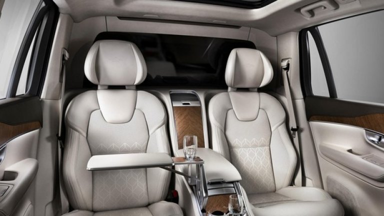 Луксът и удобството са на най-високо ниво в XC90 Excellence