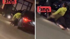 Лудост! ММА боец блъсна полицейски участник, докато влачи жена по асфалта