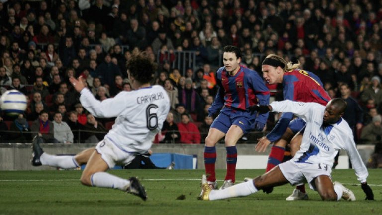 Нападател: Макси Лопес (Барселона) 
Кариерата на Лопес в Барса започна блестящо, след като аржентинецът вкара с първия си удар за клуба – срещу Челси в Шампионската лига през 2005 г. Игра обаче само в едно Ел класико, загубено от каталунците с 2:4 на „Бернабеу”.
