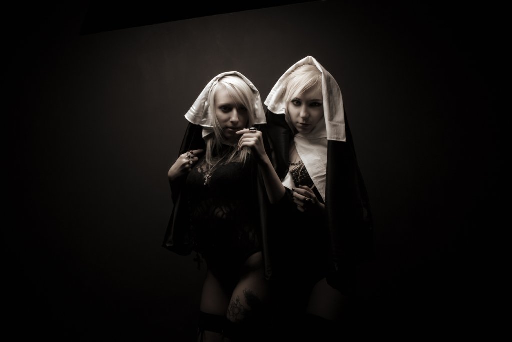 Two sexy nuns