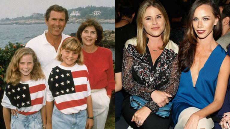 Барбара Буш (34 г.) е главен изпълнителен директор на здравната организация Global Health Corps. Нейната сестра-близначка Джена е работила като начална учителка, а сега е репортер в Today Show на NBC.