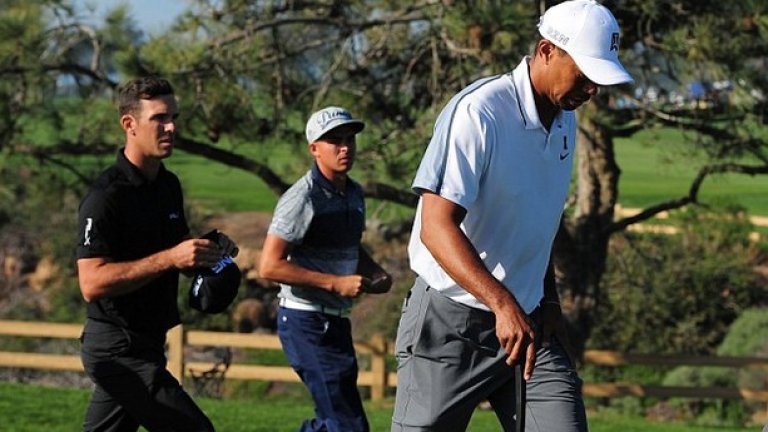 Издънката станала, след като Тайгър бил принуден да се оттегли от турнира в Сан Диего