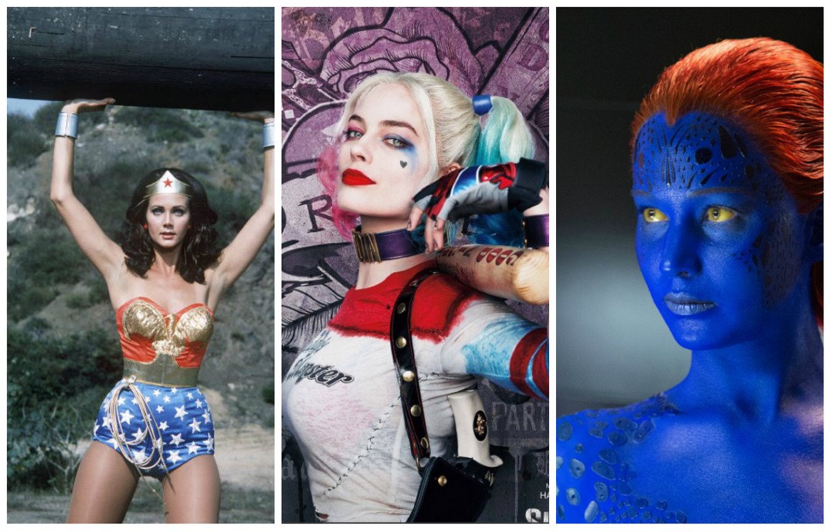 През последните години много от холивудските актриси са били в ролята на супергероини от комиксите - независимо дали в киното или по телевизията