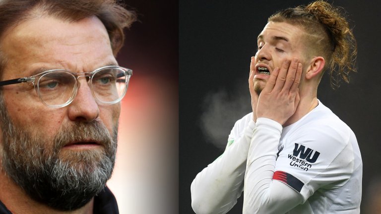 Клоп, както и Харви Елиът и останалите юноши на Ливърпул, са просто потърпевши от парадоксалната ситуация