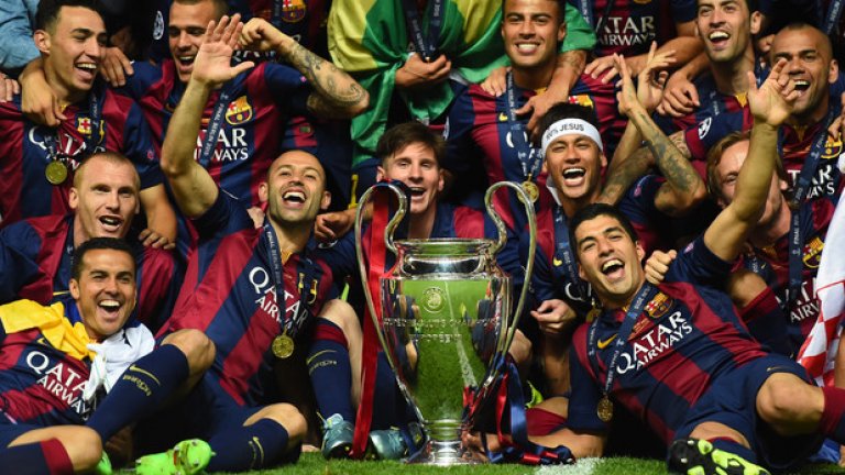 Юни 2015: Барселона победи с 3:1 Ювентус на финала в Шампионската лига, което означаваше нов требъл за каталунците и за Меси