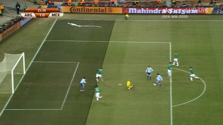 Този гол на Тевес на Световното в ЮАР пък бе зачетен...