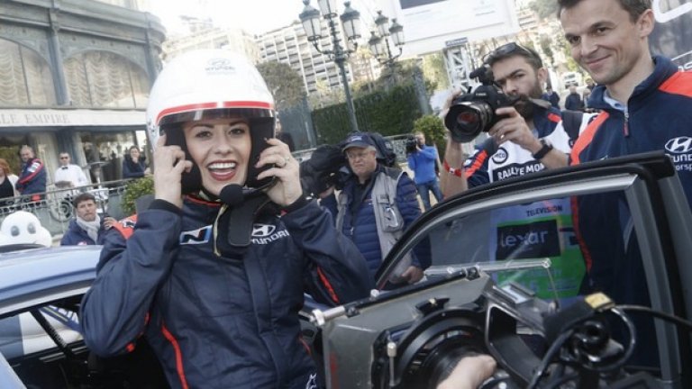 Победителката във френското шоу "Танцувай със звездите" Катрина Пачет беше гост на Hyundai