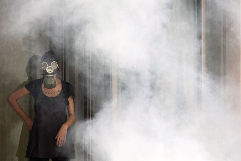 здравословен живот, противогаз, въздух,  мръсен въздух, софия, замърсяване, био