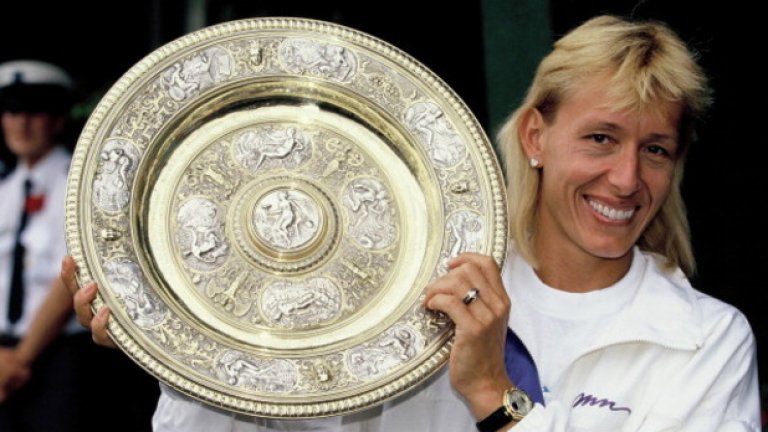  Мартина Навратилова е най-успешният тенисист на Уимбълдън в Оупън ерата.