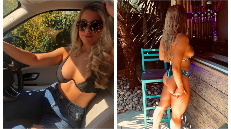 Видео с райски газ и шампанско зад волана е на път да провали кариерата ѝ