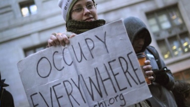 "Окупирай Уолстрийт" окупира само новините
