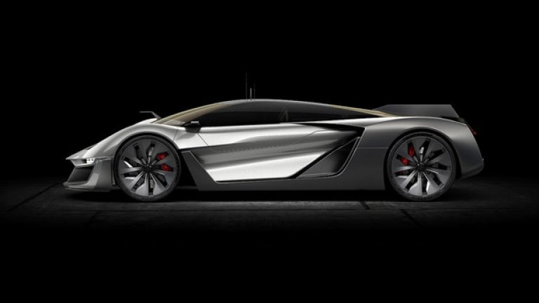 Супер автомобилът е вдъхновен от самолетите и GT моделите от 50-те години