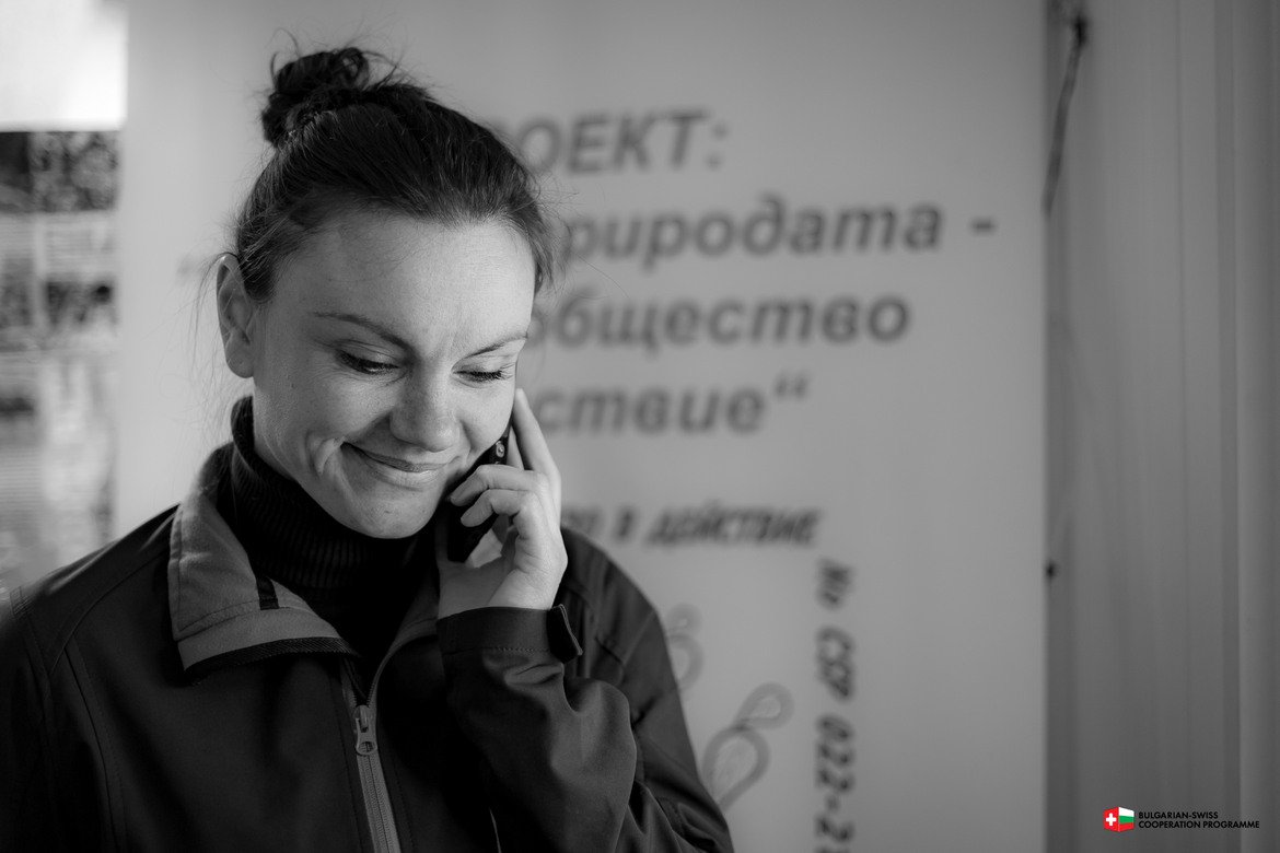 Христина Клисурова е ветеринарен лекар и поддържащ връзката с медиите към центъра.