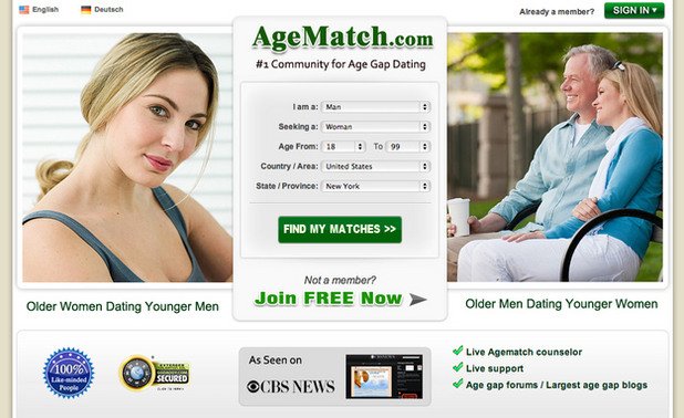 Ако търсите някой на съвсем различна възраст от вас - AgeMatch.com