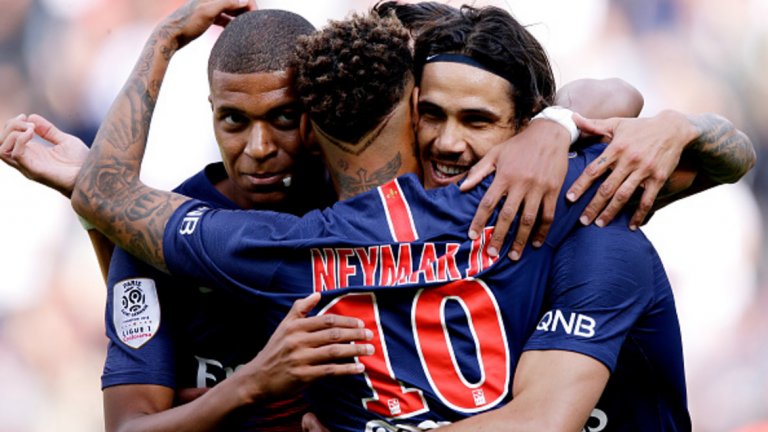 ПСЖ вкара три гола за трети пореден кръг