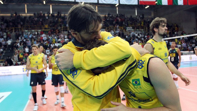 Волейболистите на Бразилия признаха, че най-трудният им мач на световното първенство е бил срещу България