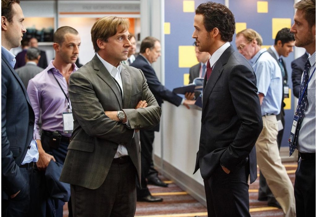 The Big Short 
Единственият филм от селекцията на Оскарите, който засега няма изгледи да се появи по кината у нас. Създаден по книгата на Майкъл Луис, филмът разказва за причините и следствието от финансовата криза в Америка през 2007-а и 2008 година