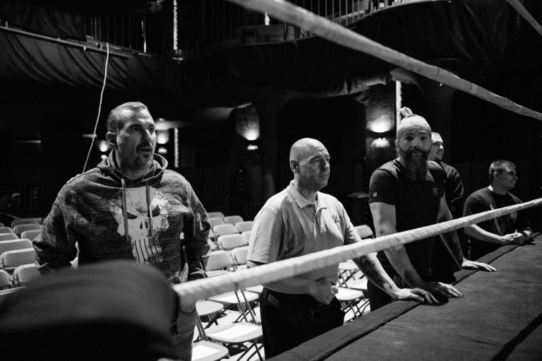 Ковач (вляво) редовно е у нас за тренировките на местните таланти.