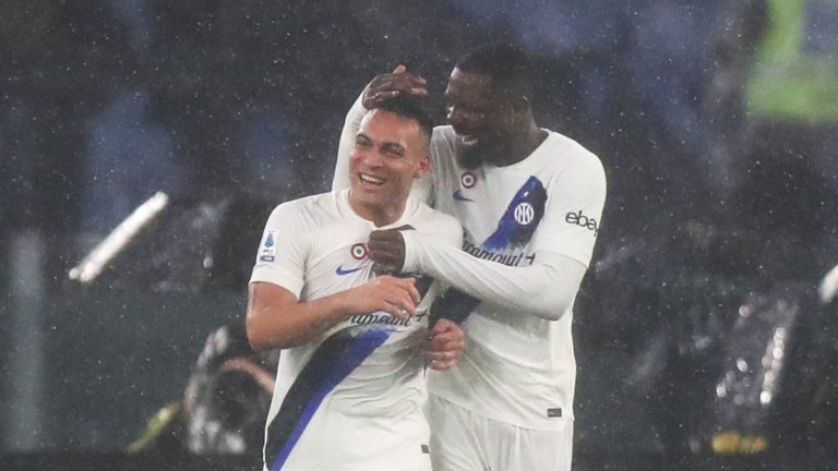 Шампионска победа за Интер на "Олимпико" след два пълни обрата