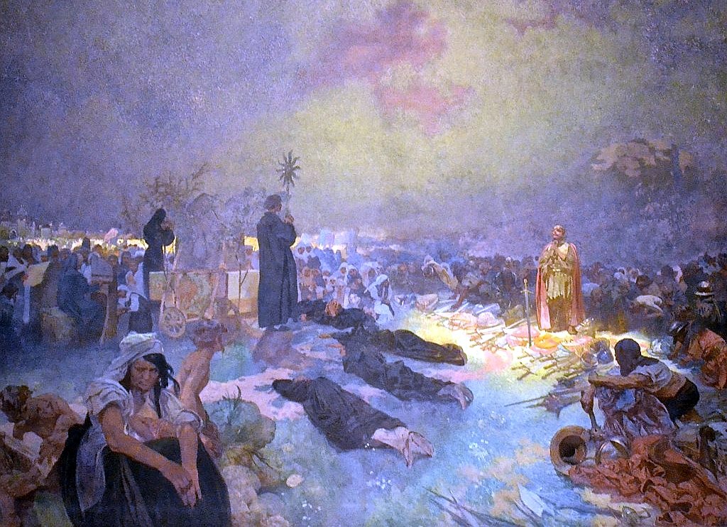After the Battle of Vitkov Hill, Alfons Mucha's Slav Epic, 1923